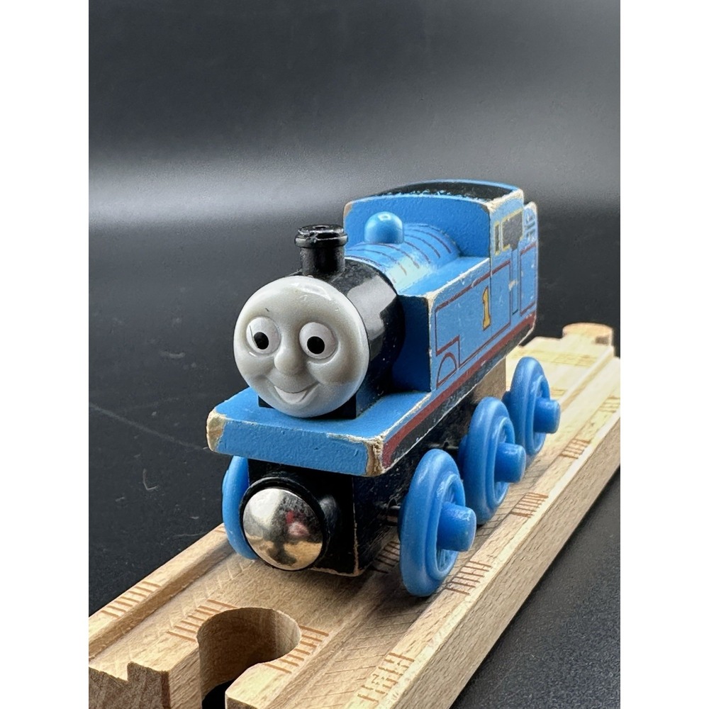 Thomas Wooden Railway Vtg 2003 Train Tank Engine Learning Curve Limited-LH